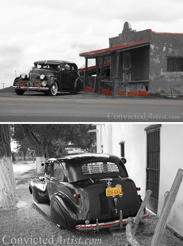 David Gonzales' 1939 Chevy brings back vintage memories in the old town of