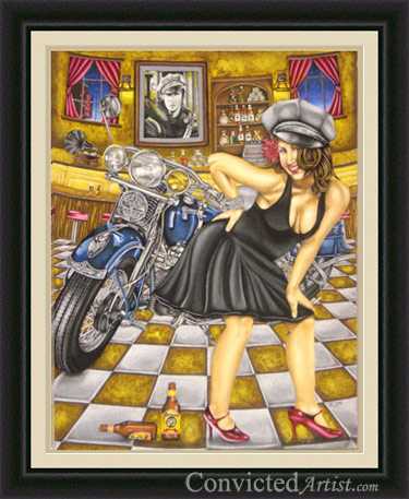 The Wild One painting