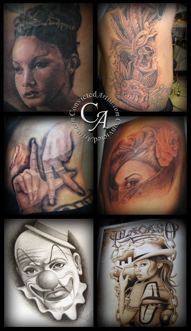 California Tattoo Artist Placaso