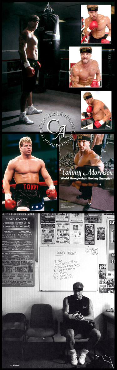 World heavyweight boxing champion Tommy "The Duke" Morrison 